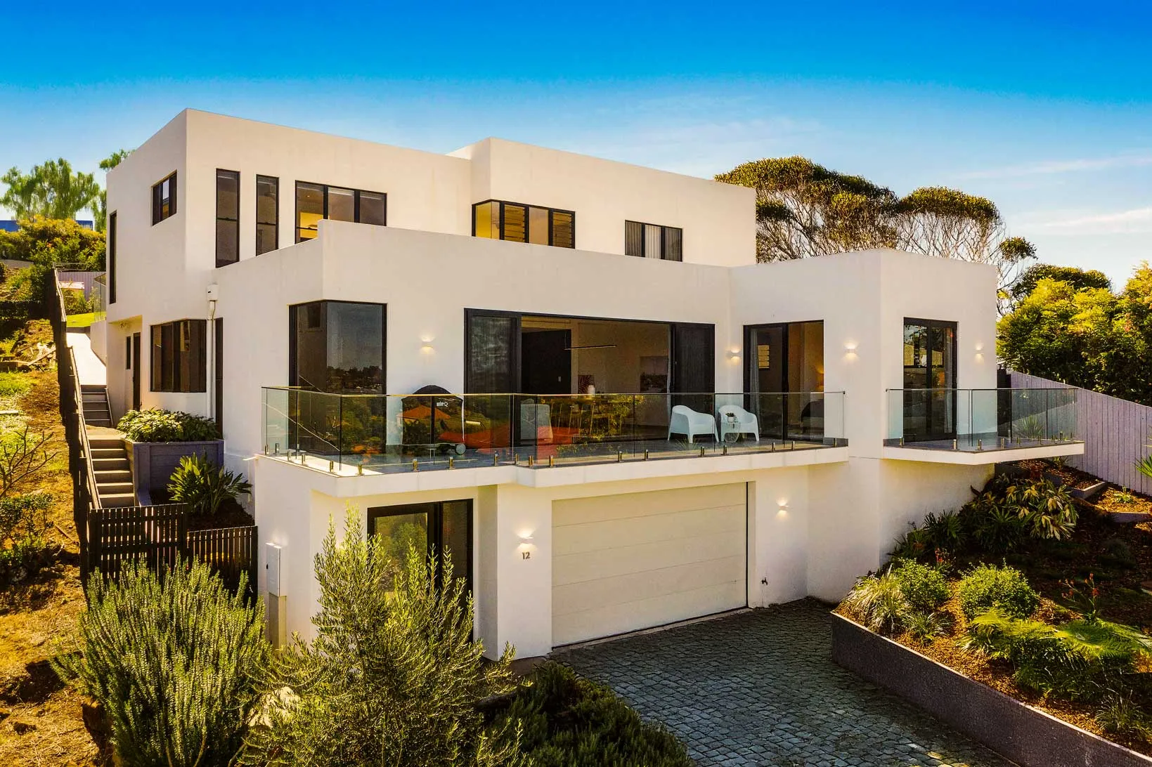 Modern beachfront residential architecture in Northern NSW