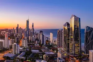 The Gold Coast Skyline Queensland, Australia