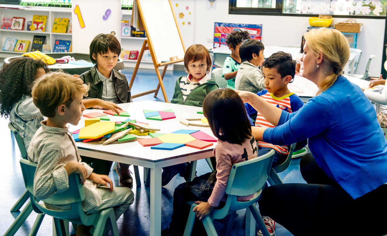 Collaborative learning space in a Gold Coast Queensland school designed to support flexible teaching methods and student engagement.